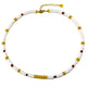 White with agate