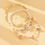 Boho_Seashell_Starfish_Anklet_Set-shell anklet-shell jewelry-boho style-beach outfit-boho chic style-bohemian jewelry-coastal look-beach style