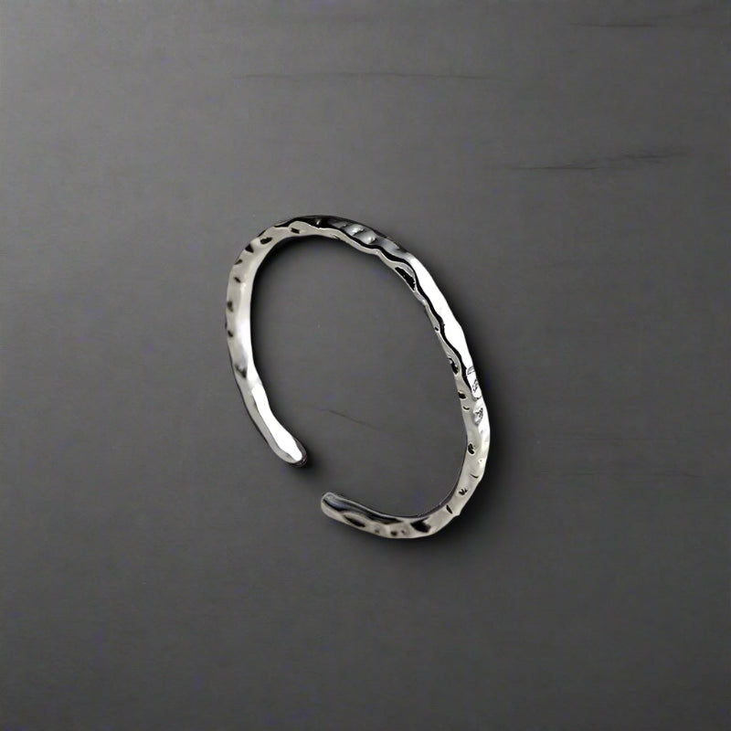 shell ring- silver shell ring- sterling silver ring-coastal look-beach style-shell jewerly-seashell jewelry-