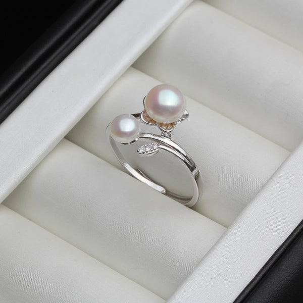 Eternal Bloom Pearl Ring