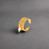 pearl ring- shell ring-starfish ring-shell jewelry band ring-gold pearl ring-charm ring