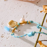 Nautilus_Gold_Shell_Pendant_Necklace- shell necklace-shell jewelry-turquoise necklace-nautilus charm shell necklace-boho style-beach outfit