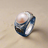 Neptune_s_Treasure_Ring- shell jewelry-shell ring- boho chic ring-bohemian jewelry-beach outfit ring