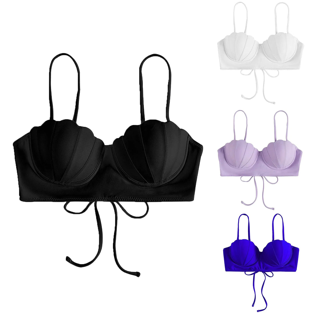 Clamshell Bikini Top