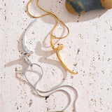 Sculptural_Flow_Pendant_Necklace-shell necklace-beach vibe-beach outfit-beach jewelry-shell jewelry- boho chic style