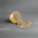 Twilight Tentacle Ring- octopus ring-shell ring-shell jewelry