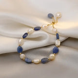 blue-jade-pearl-bracelet-Pearl bracelet-shell bracelet-shell jewelry-boho chic jewelry-boho chic style