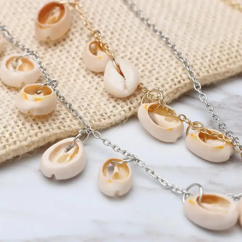 Bohemia Shell Head Chain-Vintage Shell Head Chains-boho style-bohemian jewelry-beach outfit jewelry-wedding style head chain