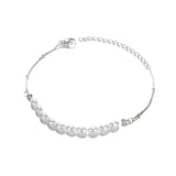 classic pearl adjustable bracelet-shell jewelry-shell bracelet- pearl bracelet-boho chic style-