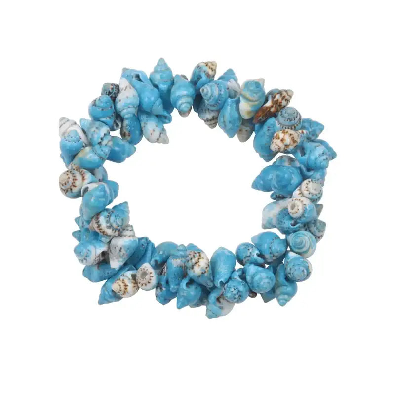 conch-shell-elastic-bracelet-shell bracelete-shell jewelry-boho style-bohemain jewelry-beach outfit jewelry