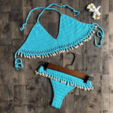 Crochet Shell Bikini-shell bikini-boho style bikini-shell clothhing-shell swimwear