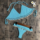 Crochet Shell Bikini-shell bikini-boho style bikini-shell clothhing-shell swimwear