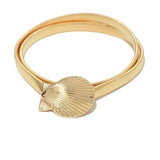 gold conch belt-shell belt-golden belt-golden shell belt