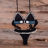 Knitted Shell Bikini-Shell Bottom Bikini-Shell Top Bikini-shell clothines-shell swimwear-shell jewelry-beach outfit-boho outfit-beach wear