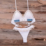 Knitted Shell Bikini-Shell Bottom Bikini-Shell Top Bikini-shell clothines-shell swimwear-shell jewelry-beach outfit-boho outfit-beach wear