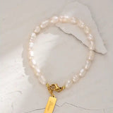 love-tag-pearl-bracelet-Pearl bracelet-shell bracelet-shell jewelry-boho chic jewelry-boho chic style