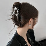 Metal Shell Hair Clip-boho chic style-boho style-wedding style-beach outfit hair clip