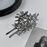 Metal Shell Hair Clip-boho chic style-boho style-wedding style-beach outfit hair clip