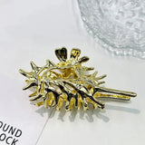 Metal Shell Hair Clip-boho chic style-boho style-wedding style-beach outfit hair clip