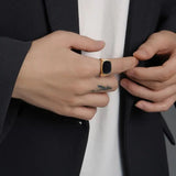 Minimalist Shell Ring-nacre shell ring- black shell ring-gold shell ring-silver shell ring shell ring