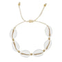 Pure White Cowrie Shell Bracelet
