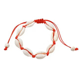 Reef Cowrie Shell Anklet - Pearl