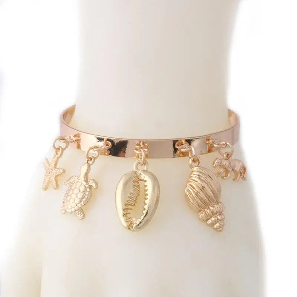 Shell Pendant Bracelet