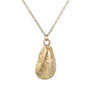 Steel Chain Shell Pendant Necklace