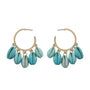 Turquoise Shell Earrings