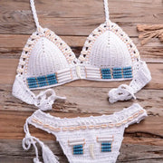 Puka Shell Bikini-shell swimwear-shell bikini-cowri-shell clothings-beach outfit-
