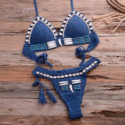 Puka Shell Bikini-shell swimwear-shell bikini-cowri-shell clothings-beach outfit-