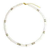 Boho_Natural_Shell_Necklace-shell jewelry-boho style-beach outfit-boho chic style-bohemian jewelry-coastal look-beach style-shell necklace