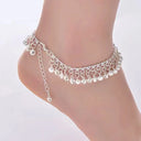  Silver Bell Anklet