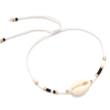 Drift & Glow Cowrie Bracelet for Boho Beach Souls_shell bracelet- 
coastal look-beach style-shell jewerly-
-seashell jewelry-coastal jewelry-beach outfit-bohostyle-bohemian outfit
