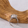 Entwined Pearl silver Ring_SHELL RING_SHELL JEWERLY_PEARL RING_SILVER PEARL RING