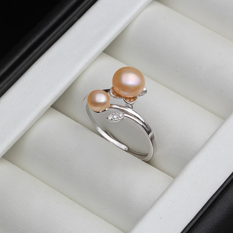 Eternal Bloom Pearl Ring