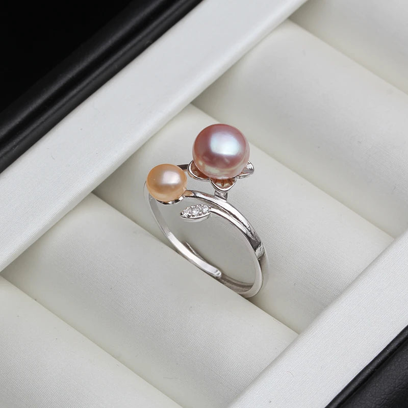 Eternal Bloom Pearl Ring