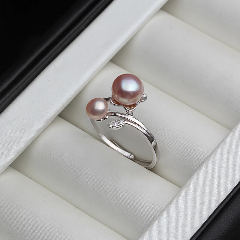 Eternal Bloom Pearl Ring