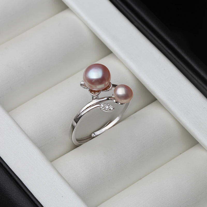 Eternal Bloom Pearl Ring
