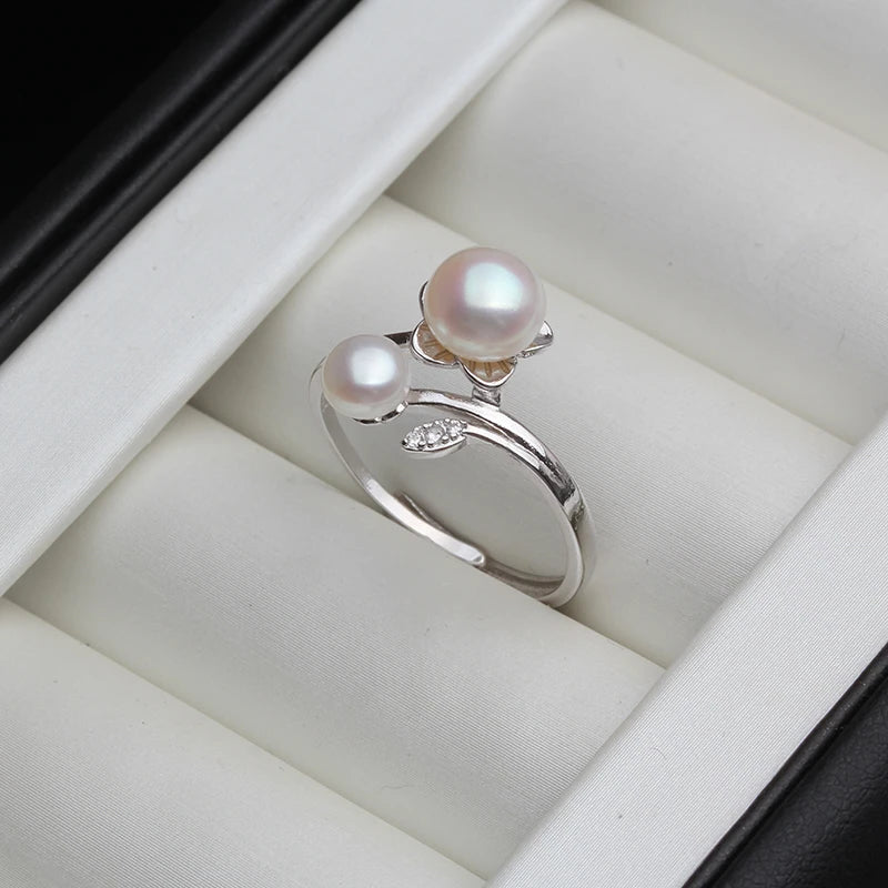 Eternal Bloom Pearl Ring