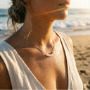  Golden Drift Pearl Necklace