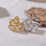 pearl drop earrings-pearl earrings-shell earrings-shell jewelry