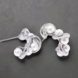 pearl drop earrings-pearl earrings-shell earrings-shell jewelry