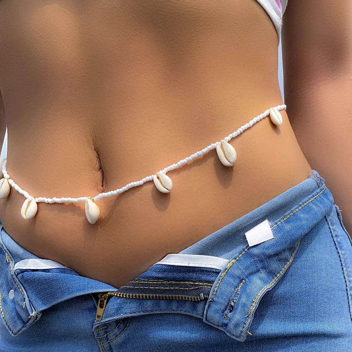 Ocean_Whisper_Cowrie_Shell_Belly_Chain_Bohemian_Beach_Jewelry-coastal look-beach style-shell jewerly-
shell earrings-seashell jewelry-coastal jewelry-beach outfit-bohostyle-bohemian outfit

