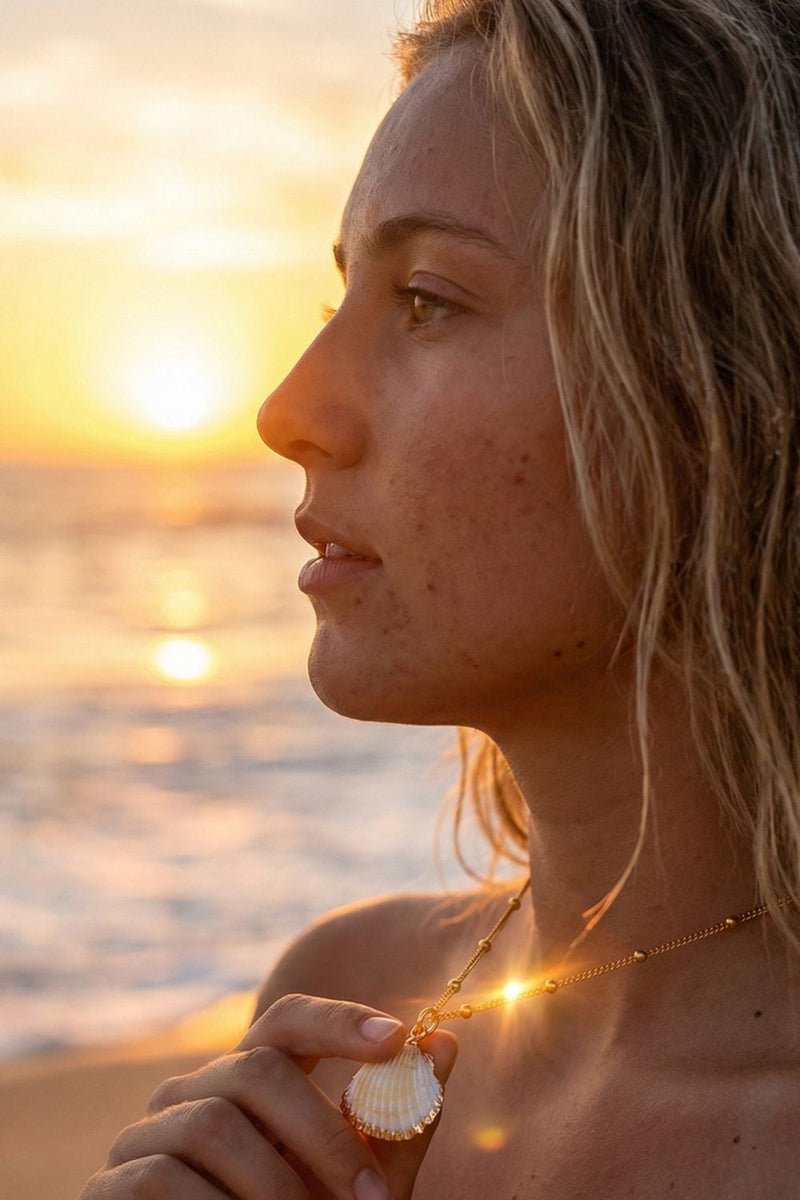 The Gilded Scallop Amulet