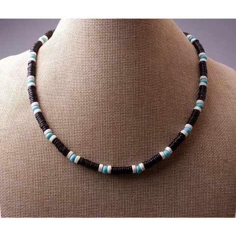 Black Surfer Necklace