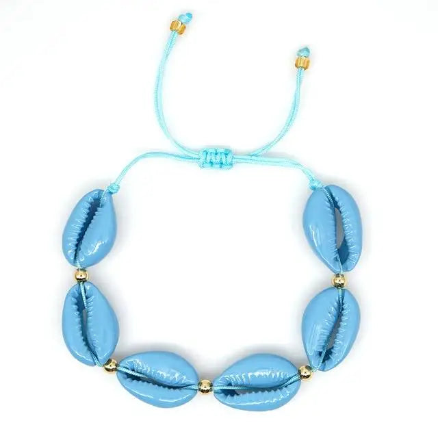 Blue Shell Bracelet