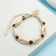 Bohemian Cowrie Shell Bracelet