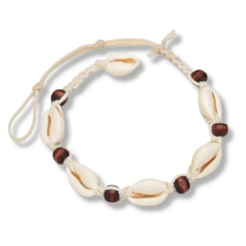 Bohemian Cowrie Shell Bracelet