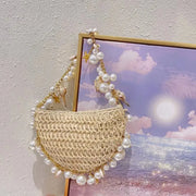 Bohemian Pearls Shell Bag